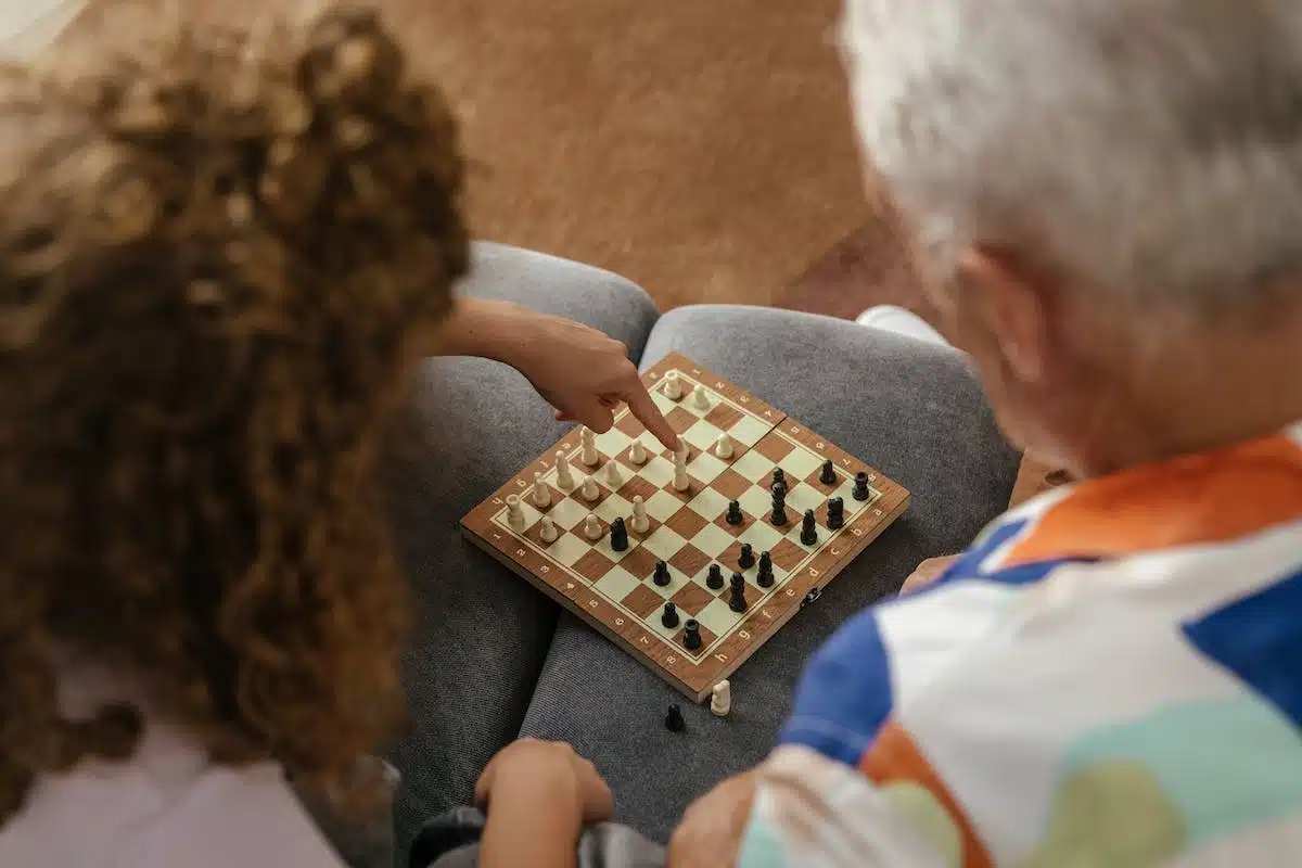 personnes âgées  jeux de société