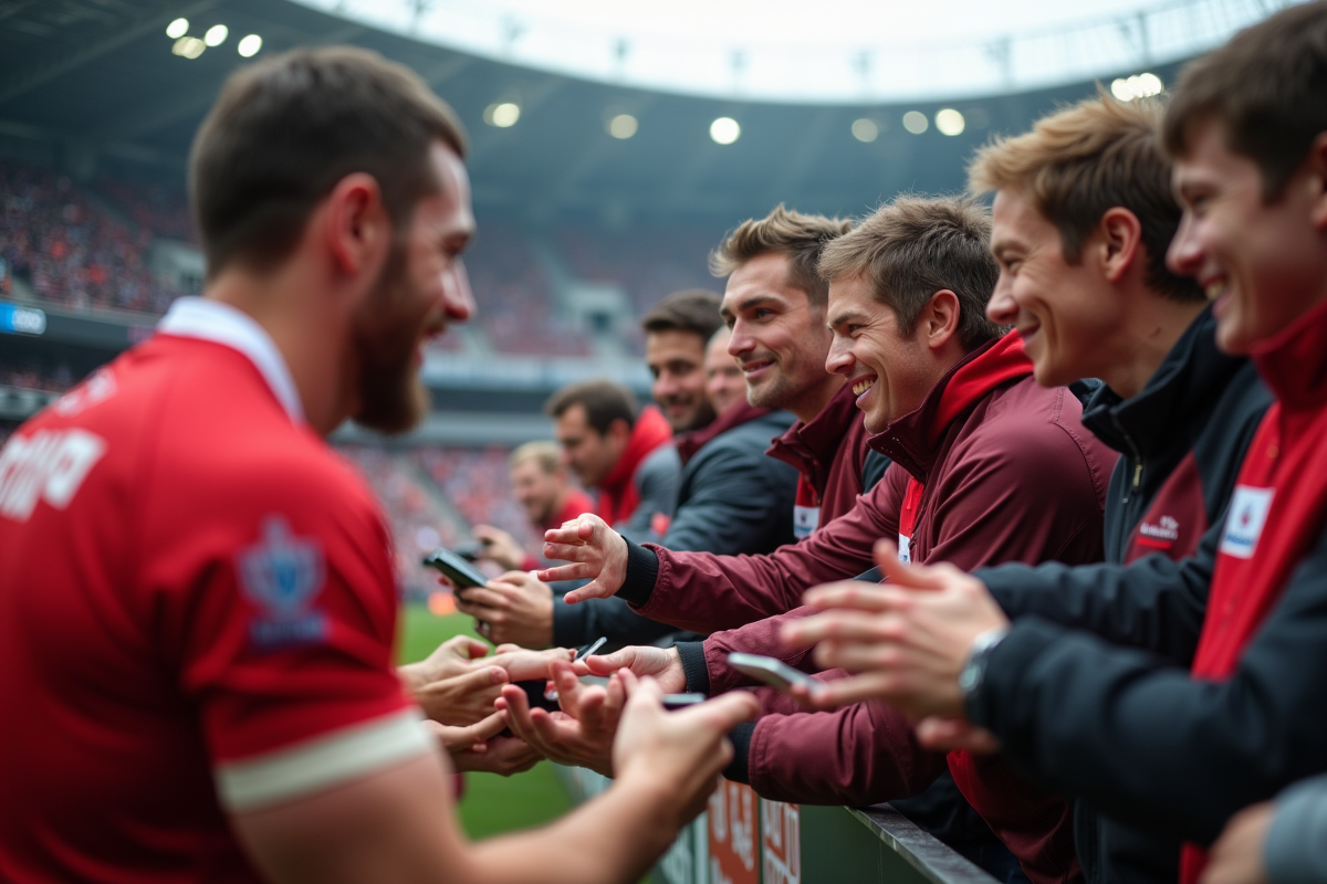 rugby supporters