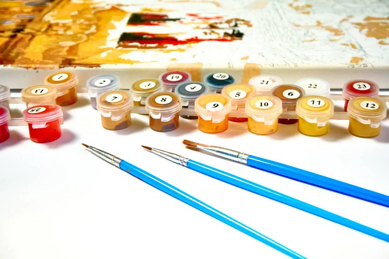 thérapie peinture par numéros