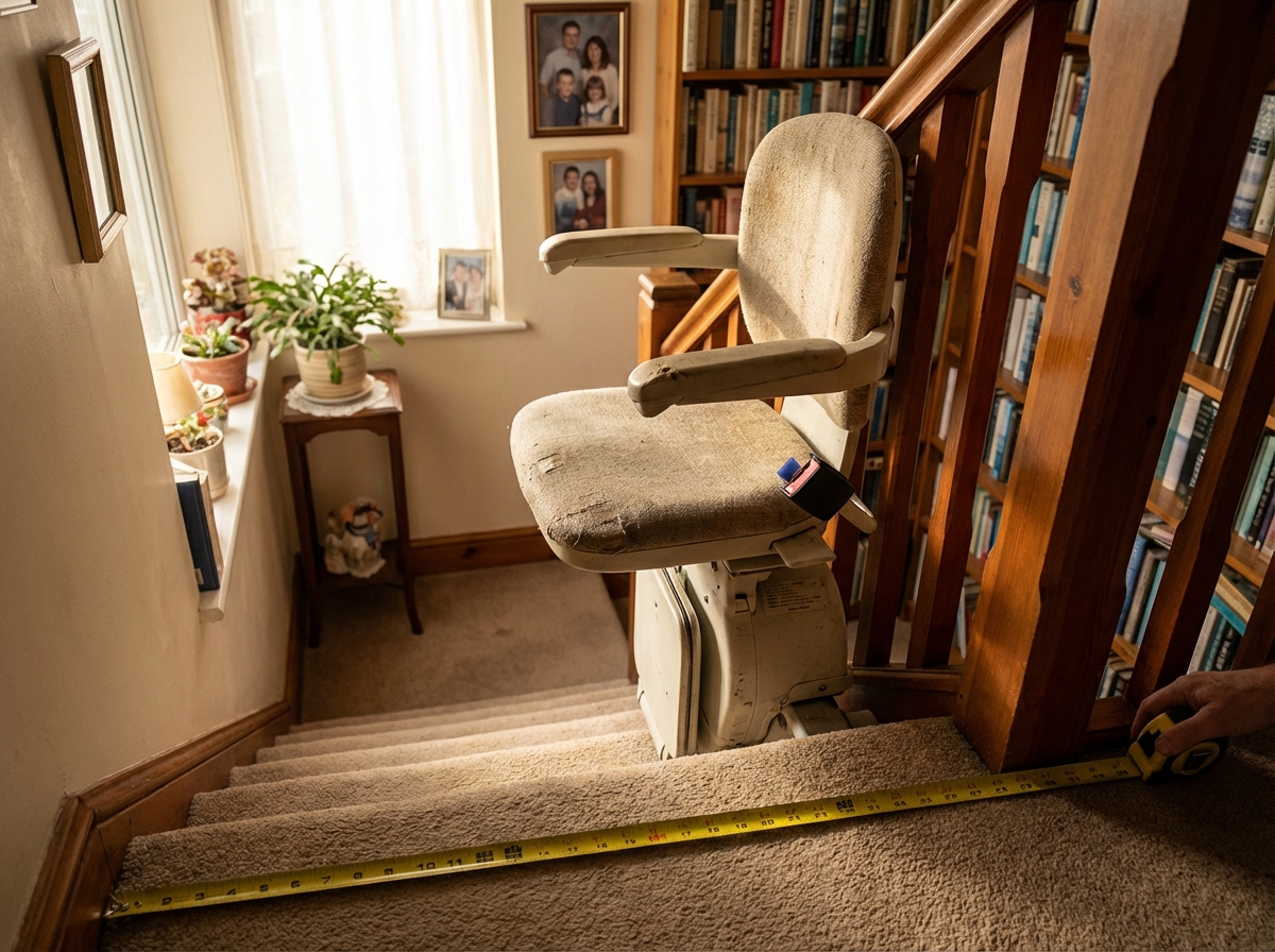 largeur escalier monte-escalier